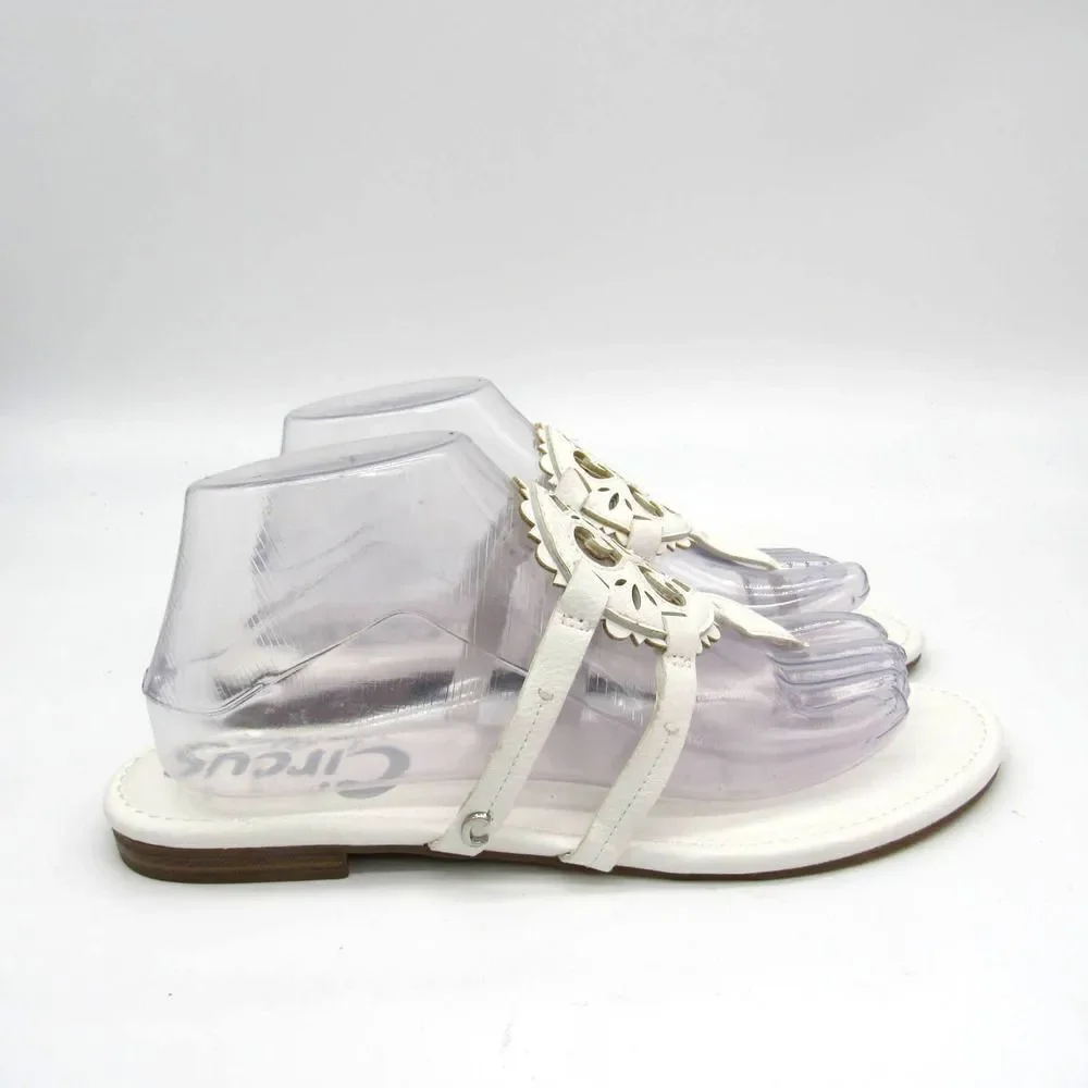 Circus By Sam Edelman Canyon Women's Sandals White Sz 9 - Picture 2 of 9
